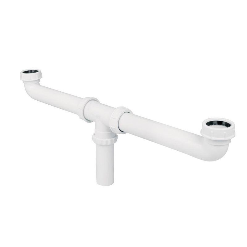 Sifón de Lavaplatos Tipo Cacho 1 1/2X20 Plg - Foset