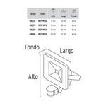 Reflector Led Con Sensor De Movimiento De 10 W - Volteck