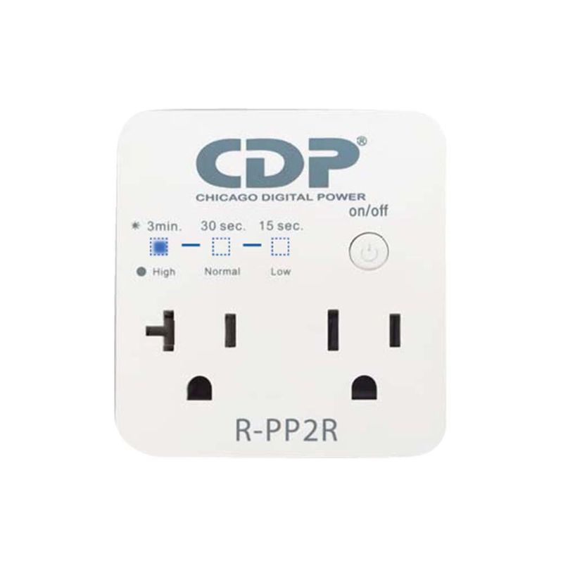 Protector De Pared 2 Entradas De 1800 W - Cdp