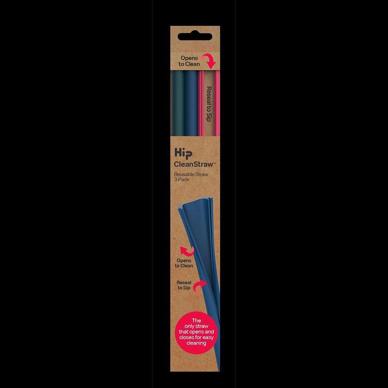 Set de 3 Pajillas de Silicón - Hip