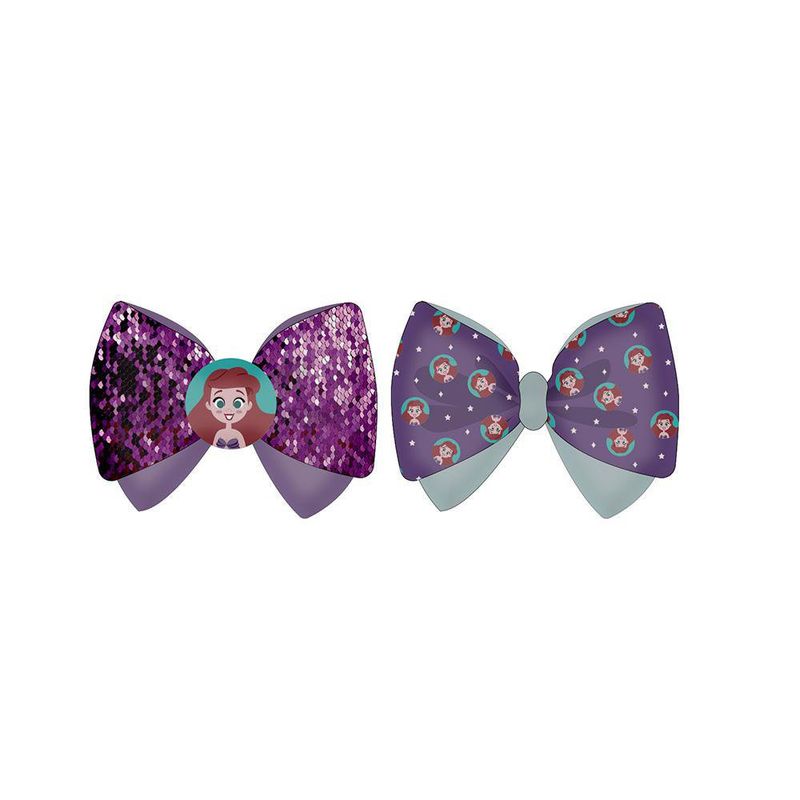 Set de 2 Moños para Cabello Ariel La Sirenita