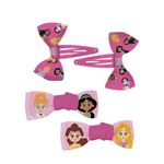 Set de 4 Accesorios para Cabello Princesas de Disney