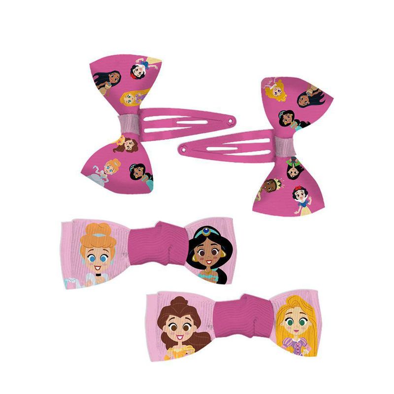 Set de 4 Accesorios para Cabello Princesas de Disney