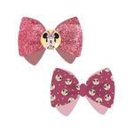 Set de 2 Moños para Cabello Minnie Mouse