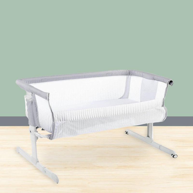 Mini Cuna Next2Me Air Gris - Chicco
