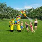 Aspersor Inflable Diseño Jirafa