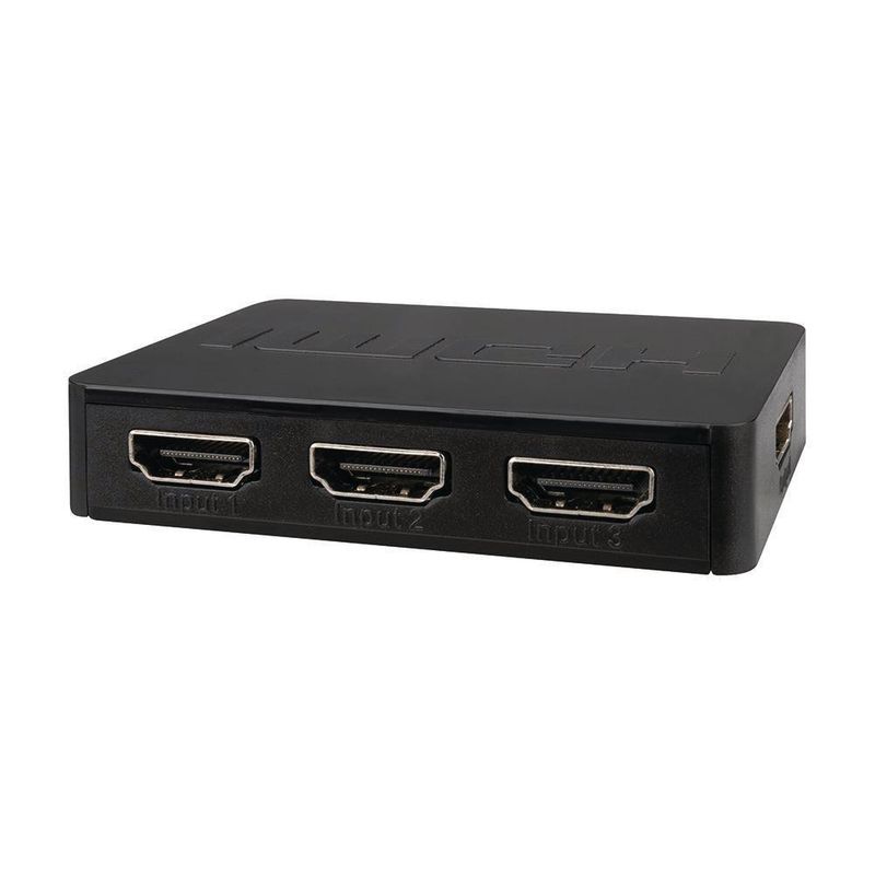 Switch 3 Way HDMI con Control Remoto - Ace Label