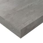 Repisa de Mdf Gris Plateado 80X23.5X3.8 Cm - Spaceo