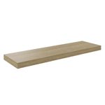 Repisa de Mdf Café 80X23.5X3.8 Cm - Spaceo