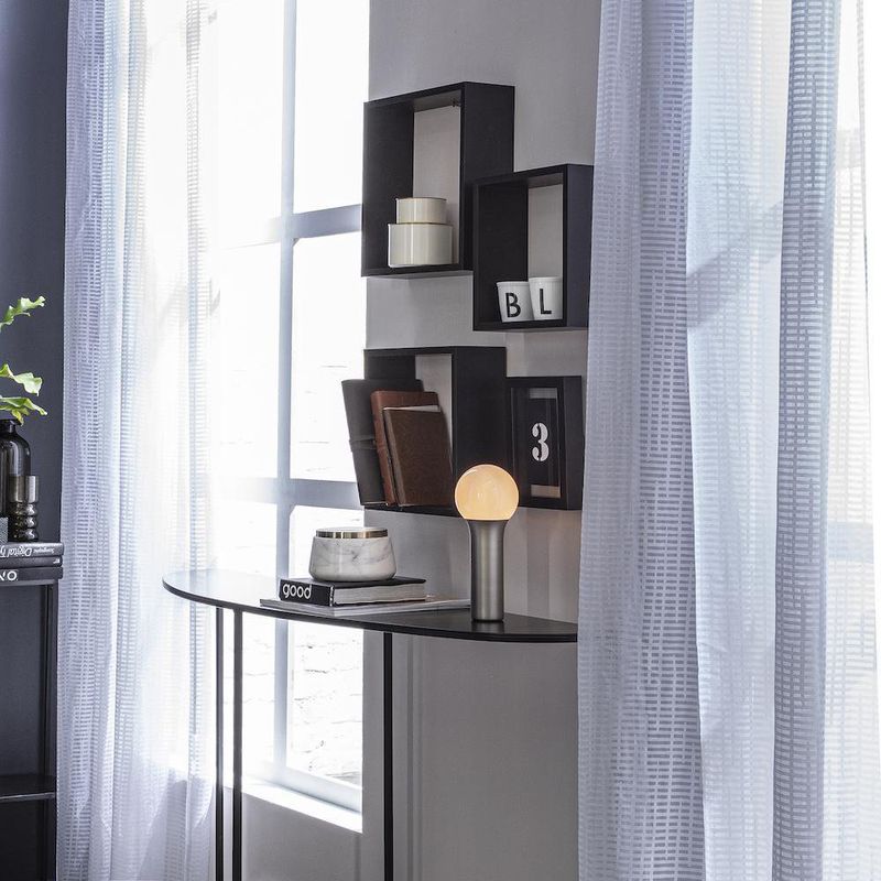 Cubo de Mdf Negro - Spaceo