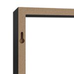 Cubo de Mdf Negro - Spaceo