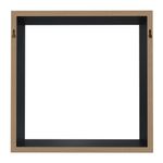Cubo de Mdf Negro - Spaceo