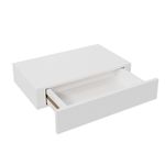 Gaveta de Mdf Blanca 40X8X25 Cm - Spaceo