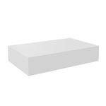 Gaveta de Mdf Blanca 40X8X25 Cm - Spaceo