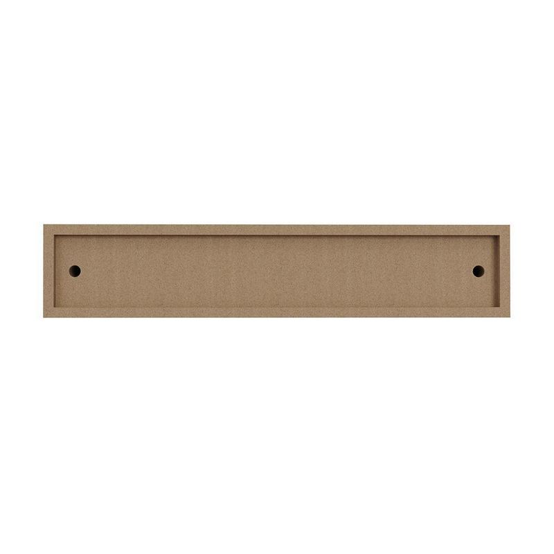 Gaveta de Mdf Blanca 40X8X25 Cm - Spaceo