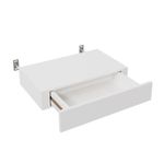 Gaveta de Mdf Blanca 40X8X25 Cm - Spaceo