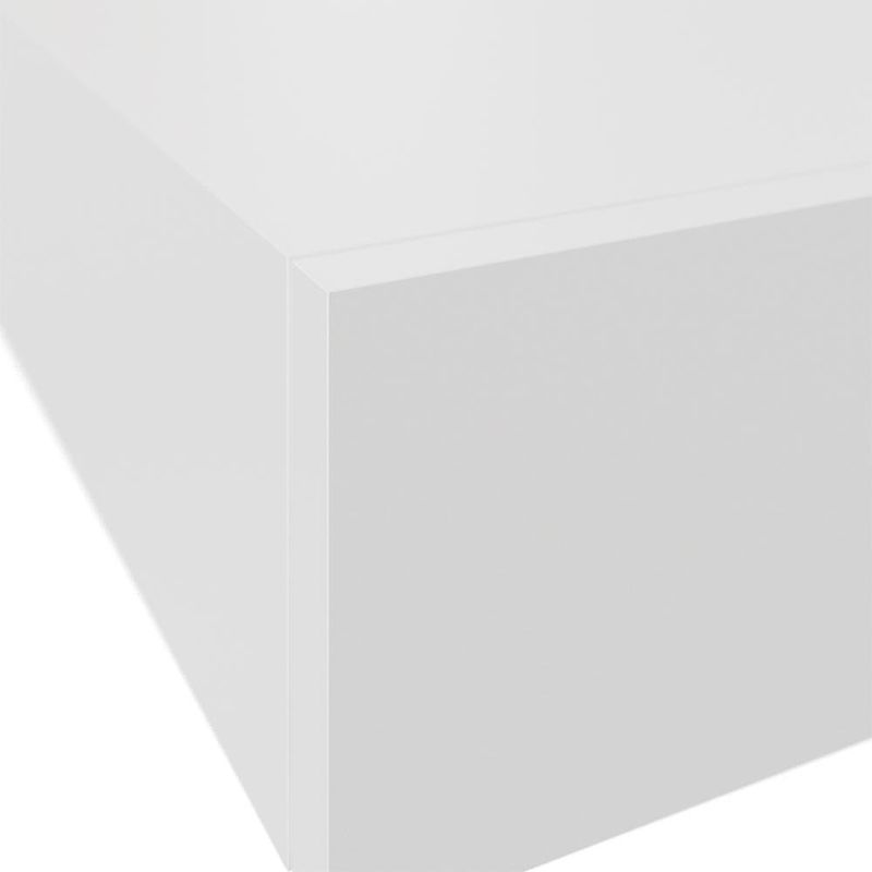 Gaveta de Mdf Blanca 40X8X25 Cm - Spaceo