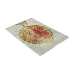 Set 2 Alfombras Corredor Gobelin Hojas 140X200 + 60X100 Cm - Viva