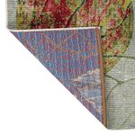 Set 2 Alfombras Corredor Gobelin Hojas 140X200 + 60X100 Cm - Viva