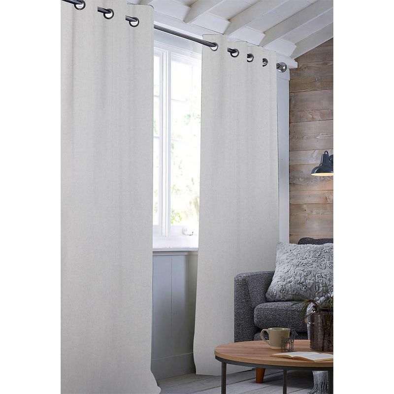 Cortina Alesia Gris Claro 140X240 Cm - Viva