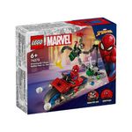 Motocicleta Spider Man Vs Doc Ock 76275 77 Pzas - Lego