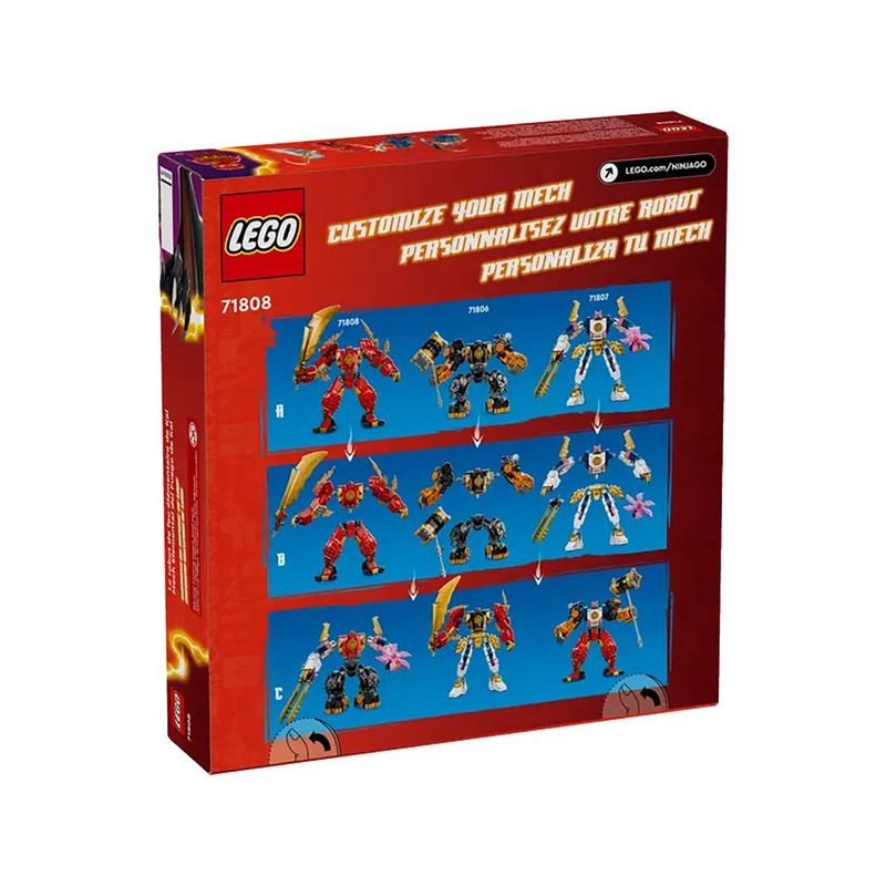 Meca Elemental del Fuego de Kai 71808 Ninjago 322 Pzas - Lego