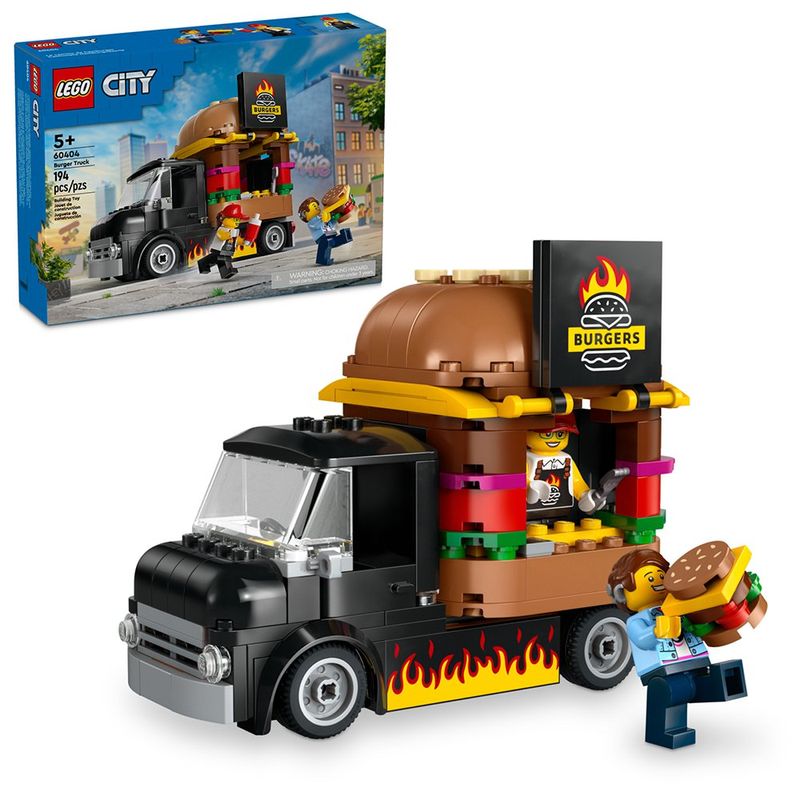 Camión Hamburguesas 60404 194 Pzas - Lego