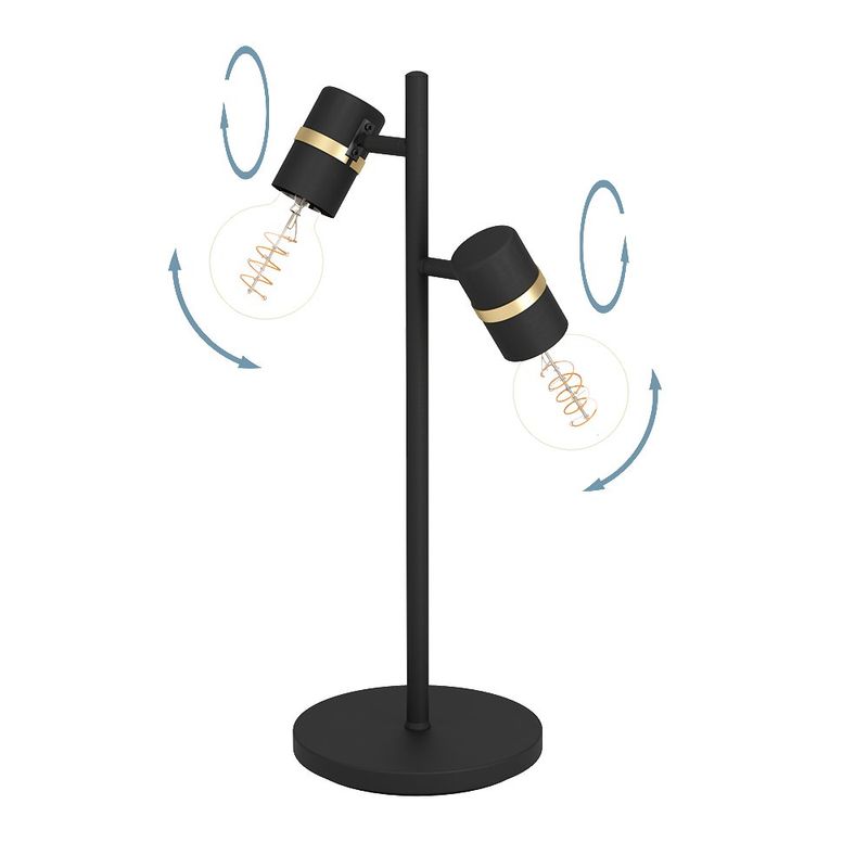 Lámpara de Mesa Lurone 2 Luces - Eglo