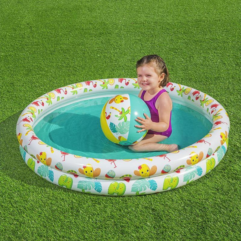 Piscina con Dona y Pelota Inflables Bestway Cemaco