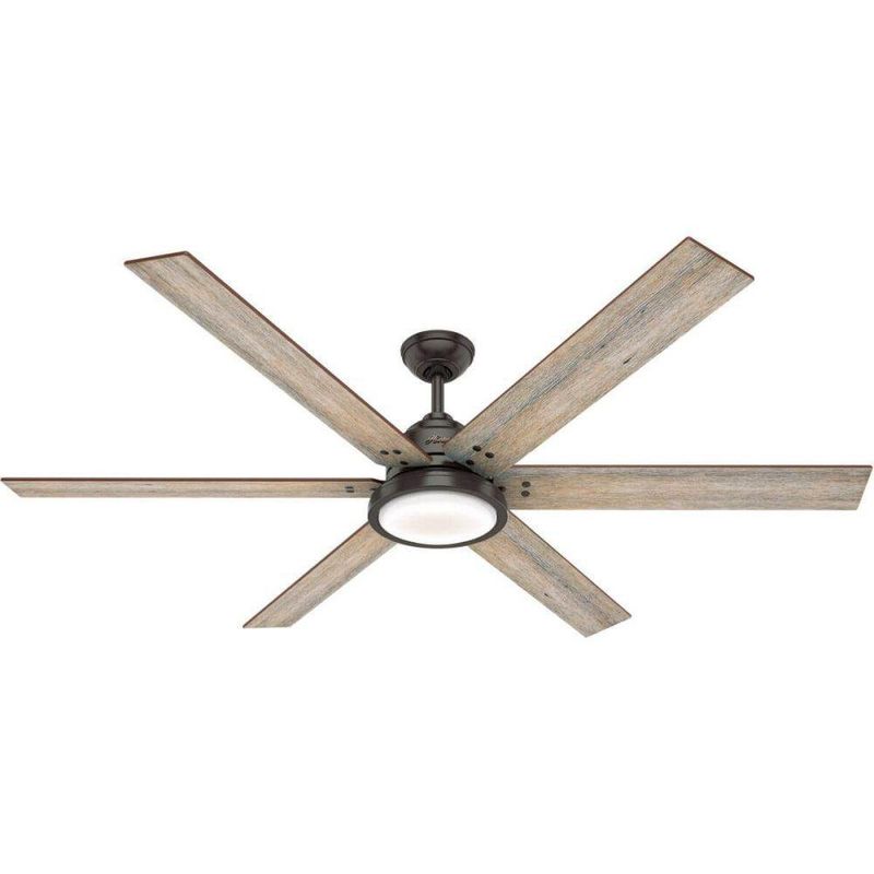 Ventilador de Hojas Reversibles 70 Plg Café - Hunter