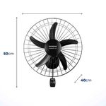 Ventilador de Pared 50 Cm - Mondial