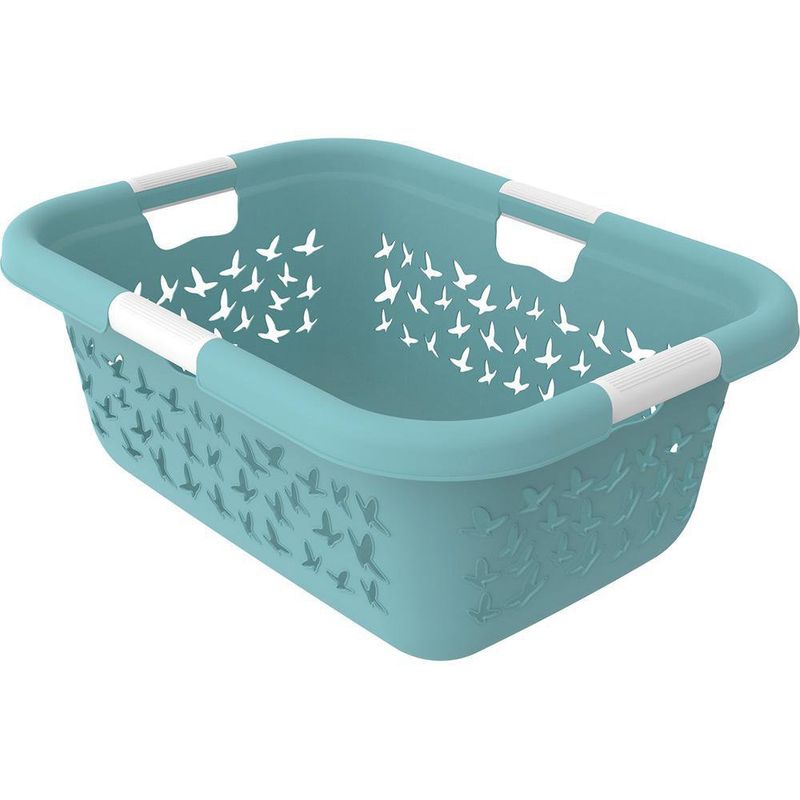 Canasta Mariposa Azul Para Lavandería 50 Lts  - Jive