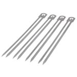 Set de Pinchos de Acero Inoxidable 4 Unidades - Char-broil