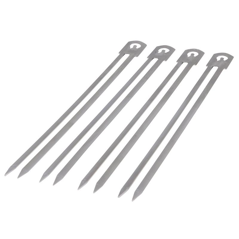 Set de Pinchos de Acero Inoxidable 4 Unidades - Char-broil