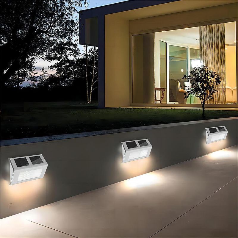 Set de 3 Lámparas LED Solares para Piso y Gradas - Zlumini