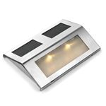 Set de 3 Lámparas LED Solares para Piso y Gradas - Zlumini