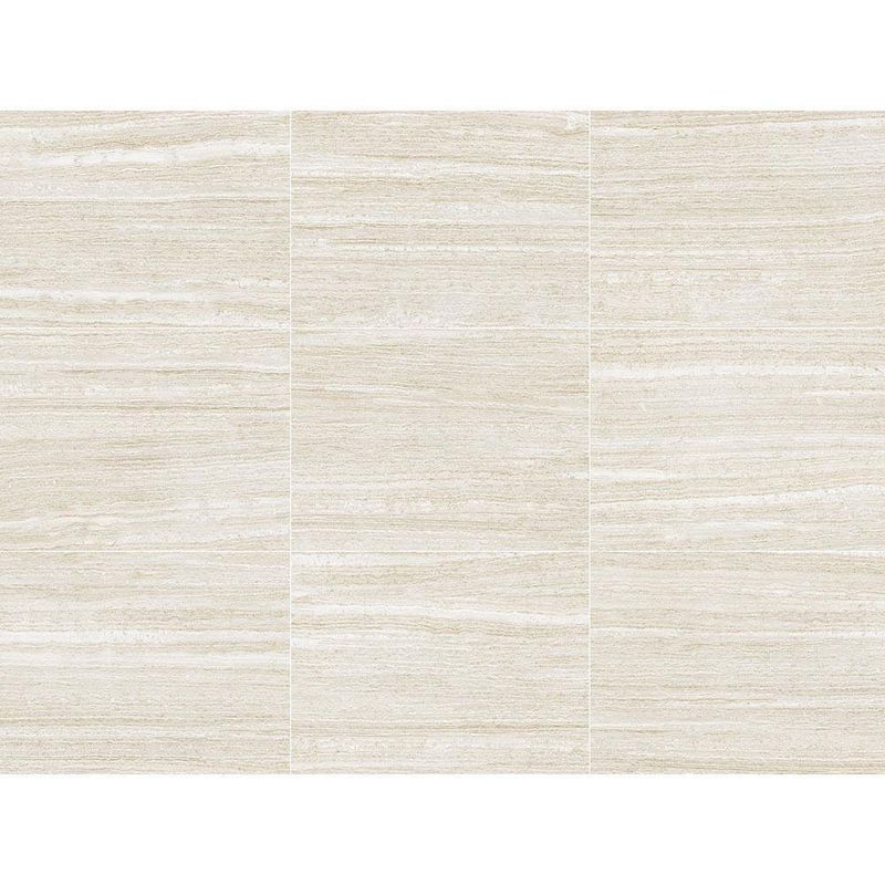 Piso Cerámico Thassos Travertine Gris 40X60 Cm - Interceramic