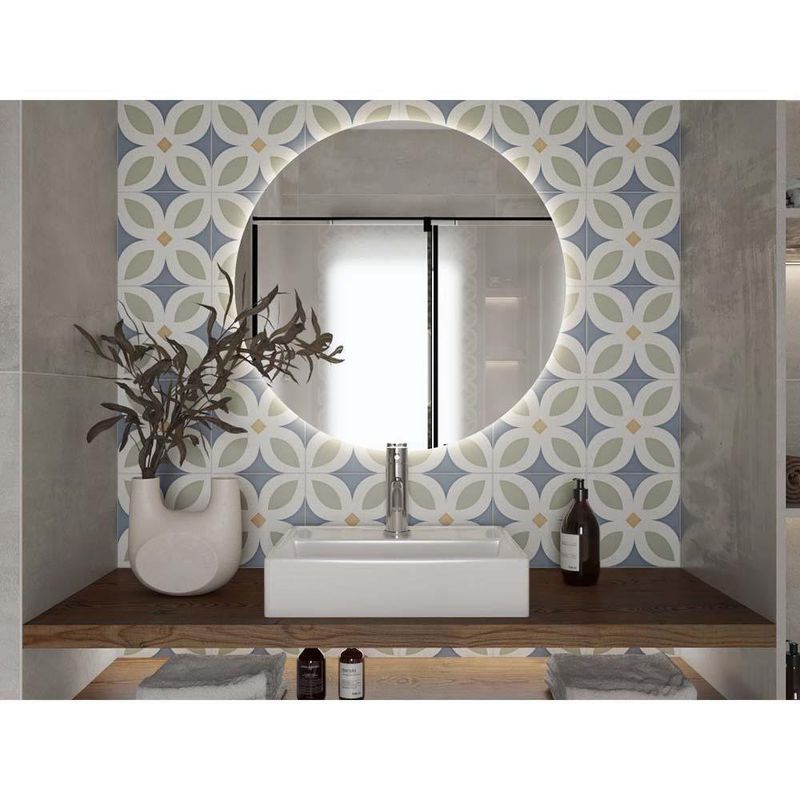 Azulejo Bloom Century Primera 20X20 Cm - Interceramic