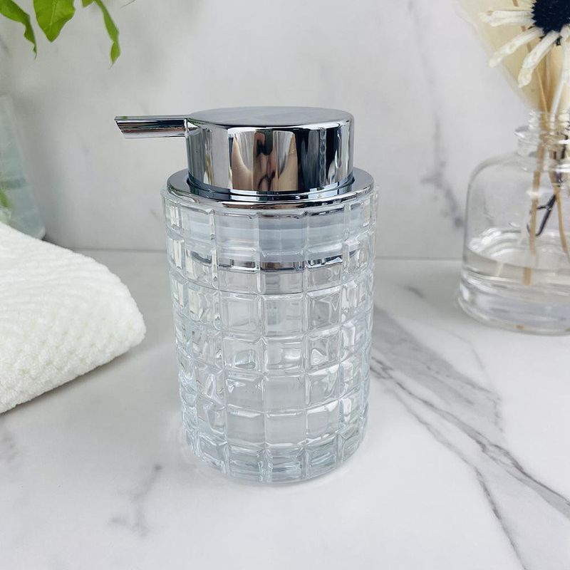 Dispensador de Jabón Plástico Transparente 280 Ml - Viva