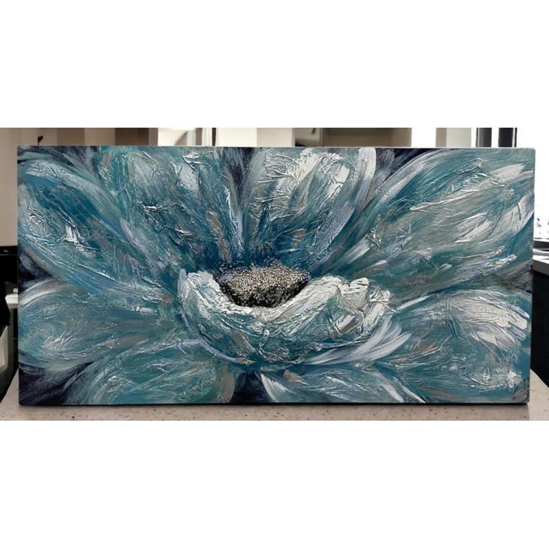 Cuadro Decorativo Diseño Flor 140X3X70 Cm - Concepts