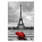 Cuadro Decorativo Acrílico Diseño Torre Eiffel 90X60 Cm - Viva