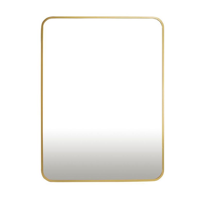 Espejo 80X60 Cm Dorado - Viva