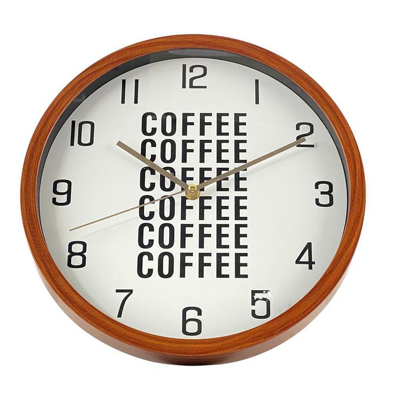 Reloj De Pared Diseño Coffee 30 Cm - Concepts