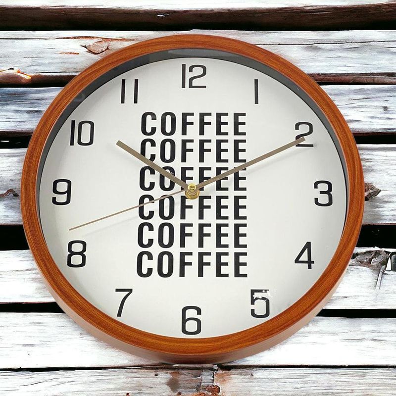 Reloj De Pared Diseño Coffee 30 Cm - Concepts