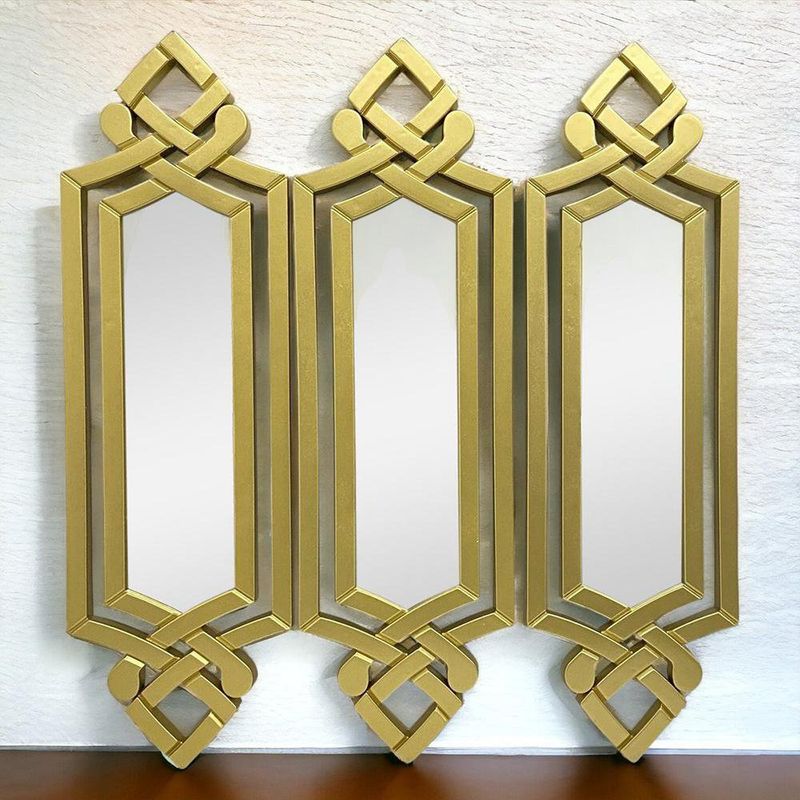 Set de Espejos 3 Pzas 54.5X49.5X2 Cm - Concepts