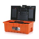 Caja 14 Plg Con Compartimentos Naranja - Truper