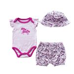 Body Shorts y Gorro Unicornio para Niña - Koala Baby Varias Tallas