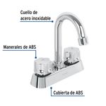 Mezcladora para Lavamanos Cuello Tipo Bar - Foset