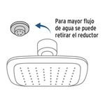 Ducha de Plato Cuadrada 8 Plg - Foset