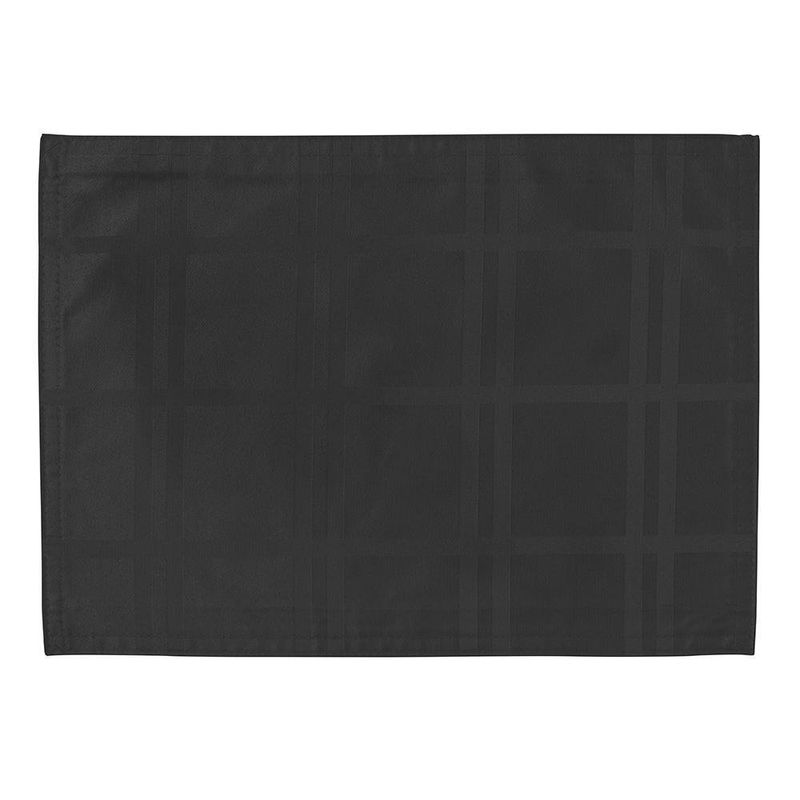 Individual con Relieve Negro de 33X45 Cm - Viva